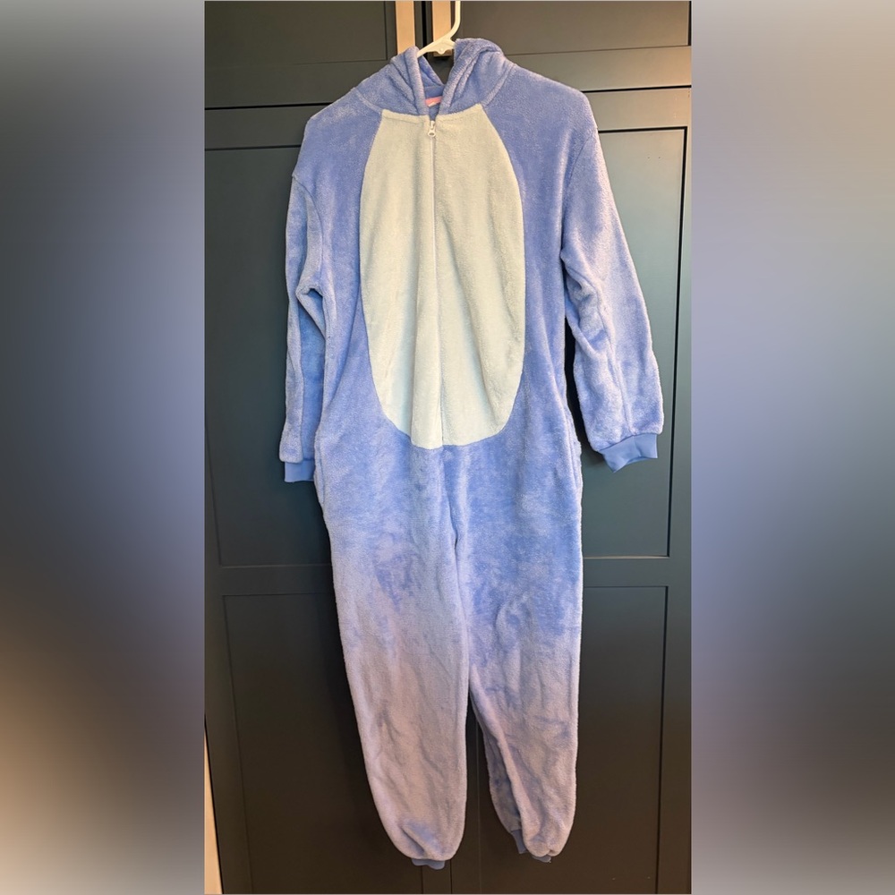 Cozy Blue Kids Stitch Bodysuit